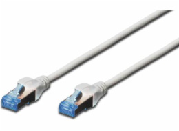 Digitus CAT 5e F-UTP patch cable, PVC AWG 26/7, length 7 m, color grey