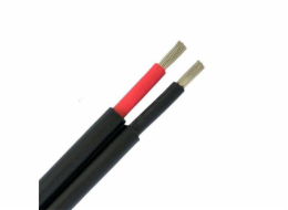 Kabel MHPower PV1-F pro soláry, měděný 2x 4mm2 - černý, dvojitý, cena za 1m