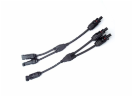 Kabel Sunpulse SMC4-2Y solární rozbočovací, 1 pár, k fotovoltaickým panelům, MC4 T 1 na 2