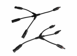 Kabel Sunpulse SMC4-3Y solární rozbočovací, 1 pár, k fotovoltaickým panelům, MC4 T 1 na 3