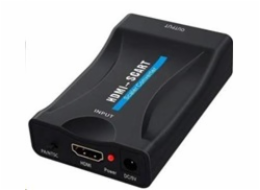 PREMIUMCORD Převodník HDMI 1na SCART 080P s napájecím zdrojem 230V