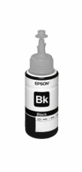 EPSON ink čer T6641 Black ink container 70ml pro L100/L200/L550/L1300/L355/365