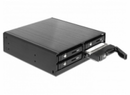 Delock 5.25" Mobile Rack for 4 x 2.5? SATA HDD / SSD - Pouzdro disku - 2.5"