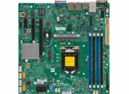 SUPERMICRO MB 1xLGA1151, iC232,DDR4,6xSATA3,PCIe 3.0 (1 x8 (in x16), 1 x4 (in x8) , 1 x1 (in x2)), 2xNVMe, No IPMI