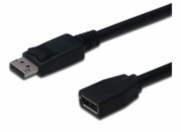 PremiumCord DisplayPort prodlužovací kabel M/F 2m