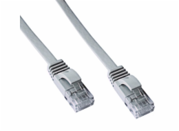 DATACOM Patch cord UTP CAT6 5m šedý FLAT plochý DATACOM Patch cord UTP CAT6 5m šedý FLAT plochý