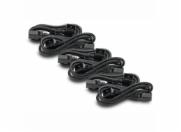 APC Power Cord Kit (6 ks), C19 to C20 (90 degree), 0.6m