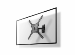 Nedis TVWM1430BK - Full Motion Nástěnný Držák TV | 23–55" | Max. 30 kg | 2 Otočné Body