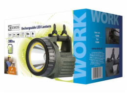 COB LED + LED nabíjecí svítilna P2308, 240 lm, aku 4000 mAh