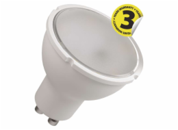 Emos LED žárovka MR16, 3,8W/30W GU10, CW studená bílá, 320 lm, Classic, G
