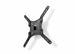 NEDIS nástěnný TV držák/ 23 - 55"/ nosnost 30 kg/ náklon 20°/ otočný 0 - 70°/ Full Motion/ ocel/ černý