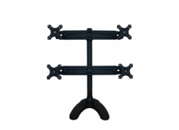 Neomounts&nbsp;FPMA-D700DD4&nbsp;-&nbsp;Stojan&nbsp;-&nbsp;plný&nbsp;pohyb&nbsp;-&nbsp;pro&nbsp;4&nbsp;LCD&nbsp;displeje&nbsp;-&nbsp;černá&nbsp;-&nbsp;velikost&nbsp;obrazovky:&nbsp;19"-30"&nbsp;-&nbsp;stolní&nbsp;stojan,&nbsp;průchodka,&nbsp;upevnitelné&nbsp;na&nbsp;stůl
