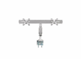 Neomounts FPMA-D940D / Flat Screen Desk Mount (clamp) / Silver