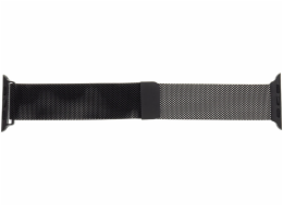 Tactical 351 Loop Magnetický Kovový Řemínek pro Apple Watch 1/2/3/4/5/6/SE 42/44mm Black