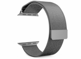 Tactical 333 Loop Magnetický Kovový Řemínek pro Apple Watch 1/2/3/4/5/6/SE 38/40mm Black