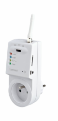 ELEKTROBOCK GSM zásuvka s možností regulace teploty TS11 GST