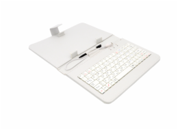 AIREN AiTab Leather Case 1 with USB Keyboard 7" WHITE (CZ/SK/DE/UK/US.. layout)
