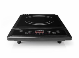 NEDIS indukční vařič/ 1 zónový/ výkon 2000 W/ ochrana proti přehřátí/ časovač/ dětská pojistka/ LCD