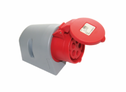 Instalační zásuvka nástěnná 32A/400V/5-pól