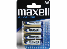 Baterie MAXELL alk. AA/R06, Blistr(4), LR06-4BP