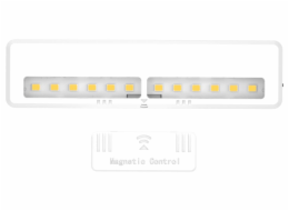 IMMAX LED interierové světlo CABINET-3/ 0,8W/ 50lm/ 4000K/ 118 x 29 x 12mm/ micro USB/ magnetické čidlo