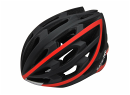 SAFE-TEC Chytrá helma/ TYR Black-Red S