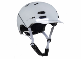 Safe-Tec SK8 SAFE-TEC Chytrá Bluetooth helma/ SK8 White L