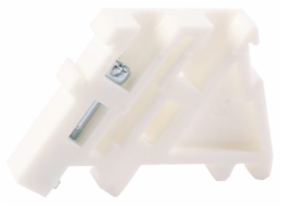 Solarmi&nbsp;koncová&nbsp;svěrka&nbsp;RSA&nbsp;L35&nbsp;na&nbsp;DIN&nbsp;lištu,&nbsp;bílá