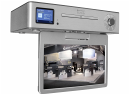 Soundmaster EliteLine KTD1020SI kuchyňské multimediální centrum s DAB+/FM/ LCD/ DVB-T2/ BT/ CD/ MP3/ USB