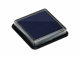 IMMAX TERRACE venkovní solární LED osvětlení/ 1,5W/ 30lm/ IP68/ 110x110x22mm/ černá