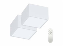 IMMAX NEO sada 2x CANTO SMART stropní svítidlo  15x15cm 12W bílé Zigbee 3.0 + DO, TUYA