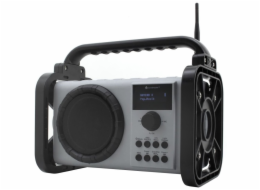 Soundmaster DAB80SG DAB+/ FM rádio/ pracovní/ Stříbrné