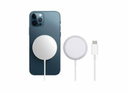 1stCOOL Q22 WHITE 1stCOOL bezdrátová QI nabíječka 15W, přenosná, magnetická, MagSafe kompatibilní, bílá