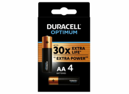 Duracell Optimum alkalická baterie 4 ks (AA)