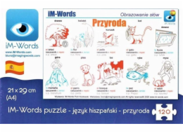 iM-Words iM-Words Puzzle 120 Španělština - Příroda