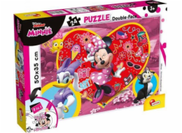 Listy Oboustranné puzzle 24el Minnie Mouse 73979