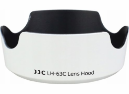 Sluneční clona JJC sluneční clona objektivu typ Ew-63c pro Canon Ef-s 18-55 mm – bílá