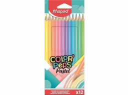 Maped Crayons Colorpeps pastelové trojúhelníkové 12 barev