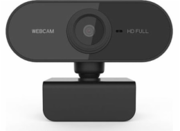 Webová kamera Powerton Powerton HD Webová kamera PWCAM2, 1080p, USB, černá, FULL HD, 30 FPS