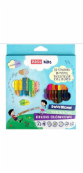 Easy S940191 Pastelky trojhranné oboustranné 24ks