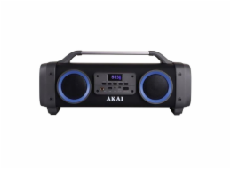 Reproduktor AKAI, ABTS-SH02, Bluetooth 5.0, USB, AUX IN, equalizér, karaoke funkce se vstupem na mikrofon, vestavěná baterie 3600mAh