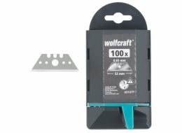 Wolfcraft Wolfcraft 100 x profesionální trapézové čepele, délka 52 mm 4314000