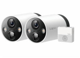 Kamerový set TP-Link Tapo C420S2 4MPx, venkovní, IP, WiFi, přísvit, baterie