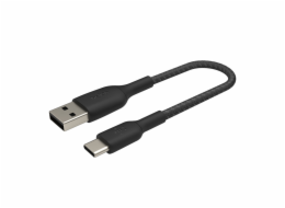 Belkin USB-C kabel, 15cm, černý - odolný