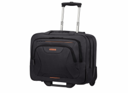 American Tourister AT WORK ROLLING TOTE 15.6" Black/Orange