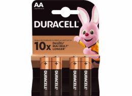 Baterie Duracell Basic AA / R6 1500mAh 4ks.