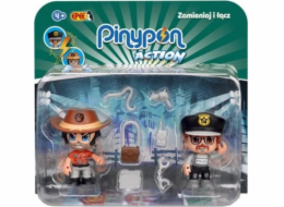 Epee PinyPon Akční figurky 2pack Policeman Traveler