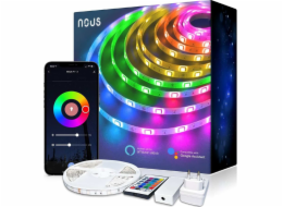 Smart LED pásek 12V 40LED/m IP44 36W RGB NOUS F2 10m WiFi Tuya