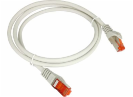 Patch-cord F/UTP cat.6 PVC 0.25m grey ALANTEC