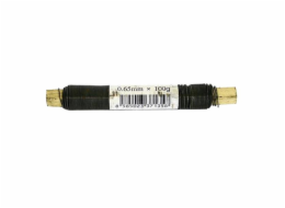 Drát vázací 0,65 mm x 100 g PVC černý